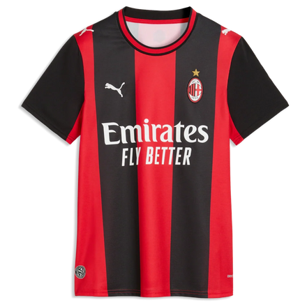 AC Milan Puma Women's 2026/27 Home Replica Jersey - Black/Red