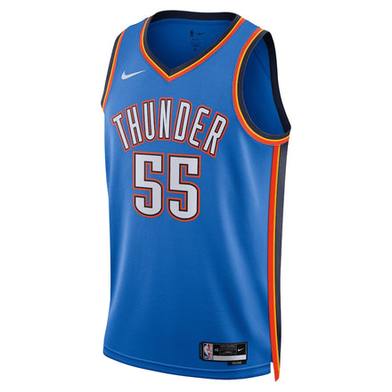 Isaiah Hartenstein Oklahoma City Thunder Nike Unisex Swingman Player Jersey - Icon Edition - Blue