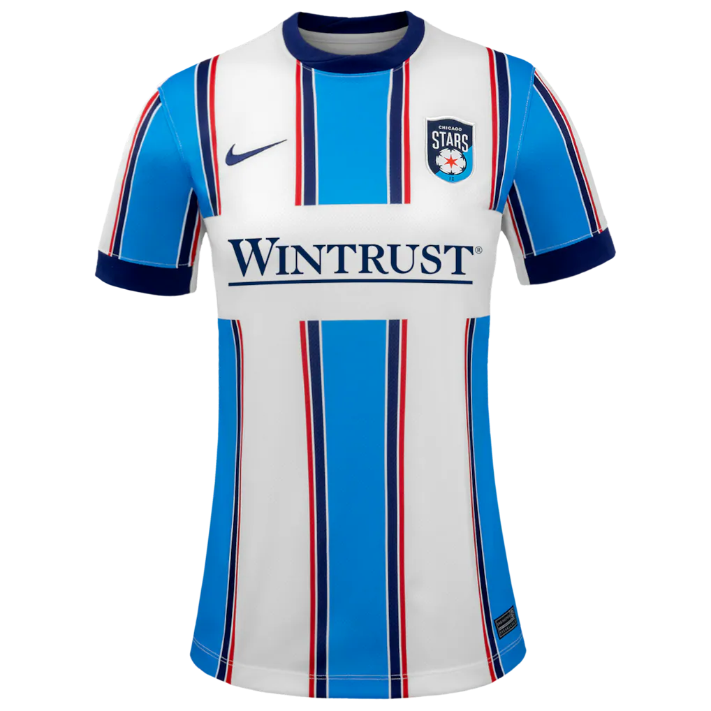 Chicago Stars FC Nike Women's 2026 Primary Stadium Replica Jersey - White