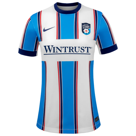 Chicago Stars FC Nike Women's 2026 Primary Stadium Replica Jersey - White