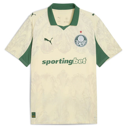 SE Palmeiras Puma x KidSuper Youth 2025 FIFA Club World Cup Replica Jersey - Cream