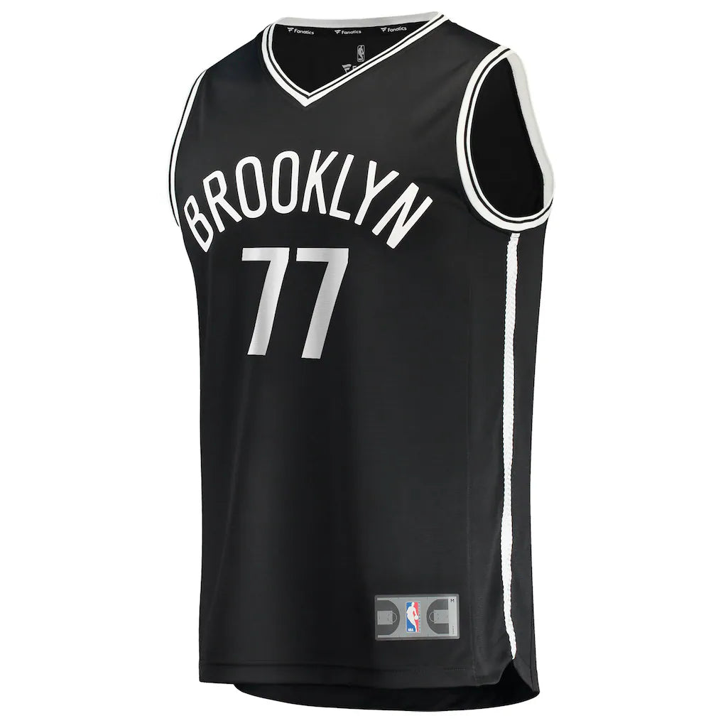Ben Saraf Brooklyn Nets Fanatics Fast Break Replica Jersey - Black - Icon Edition