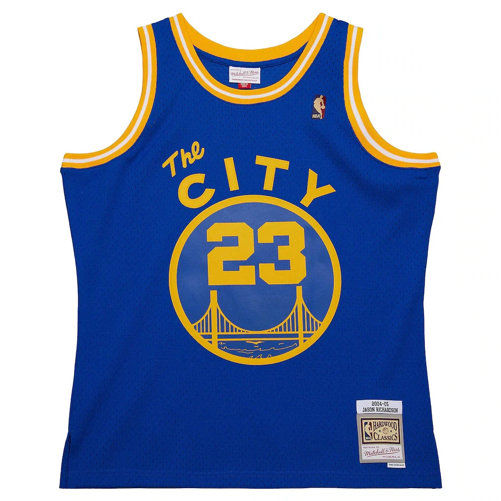Jason Richardson Golden State Warriors Mitchell & Ness 2004/05 Hardwood Classics Swingman Jersey - Royal