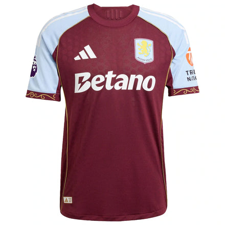 Aston Villa adidas 2025/26 Home Authentic Jersey - Claret