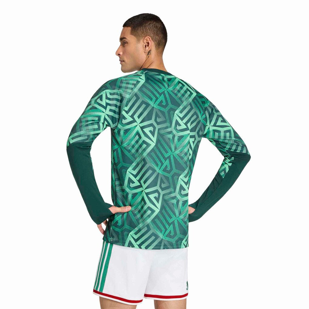 Mexico National Team adidas 2026 Long Sleeve Pre-Match Top - Green