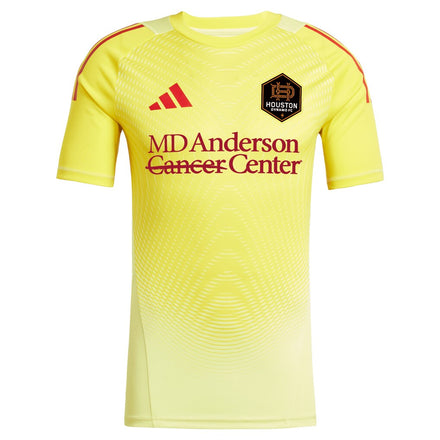 Houston Dynamo FC adidas 2025 Goalkeeper Jersey - Yellow