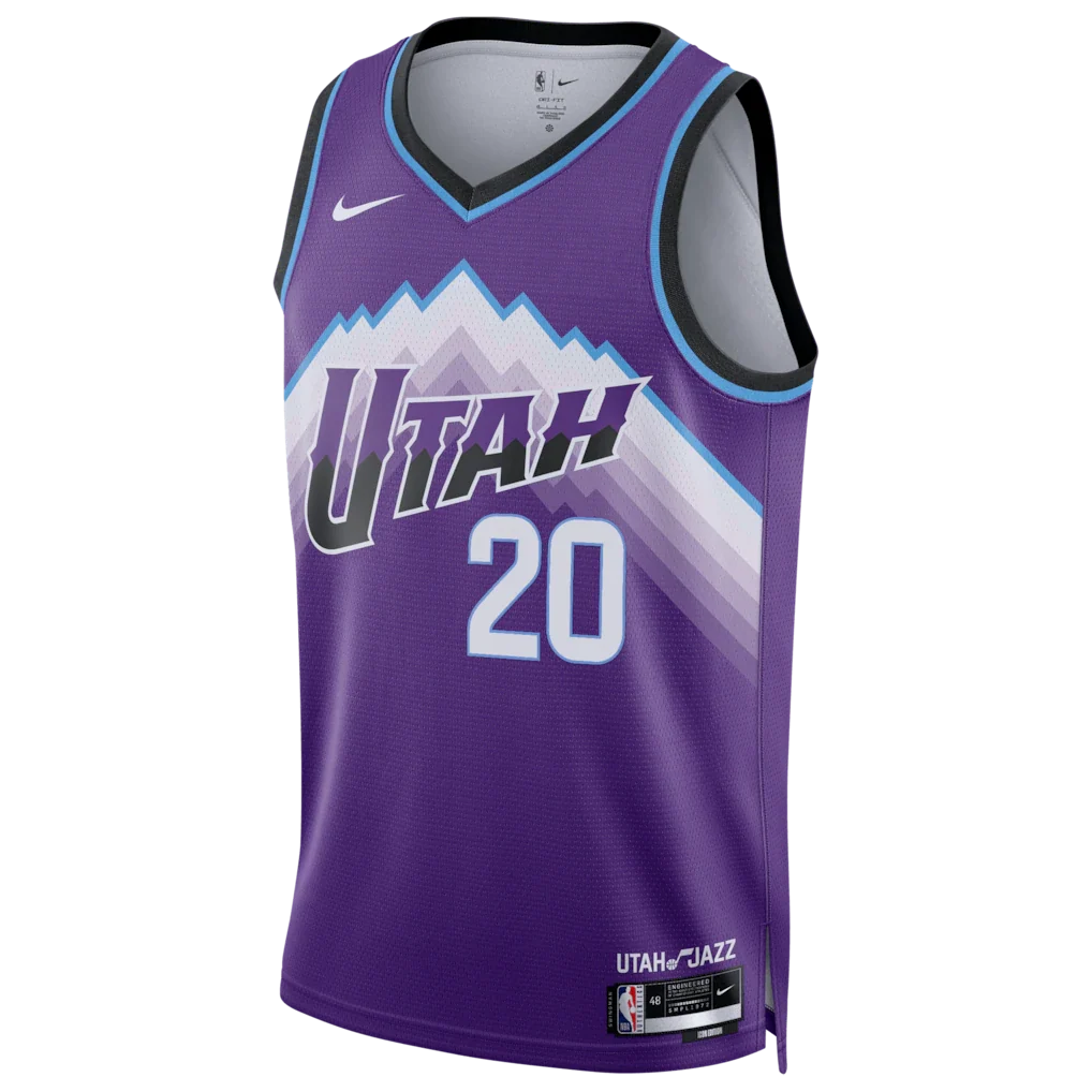 Jaren Jackson Jr. Utah Jazz Nike Unisex Swingman Jersey - Icon Edition - Purple