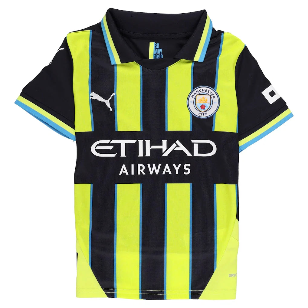 Manchester City Puma Youth 2024/25 Away Replica Jersey - Navy