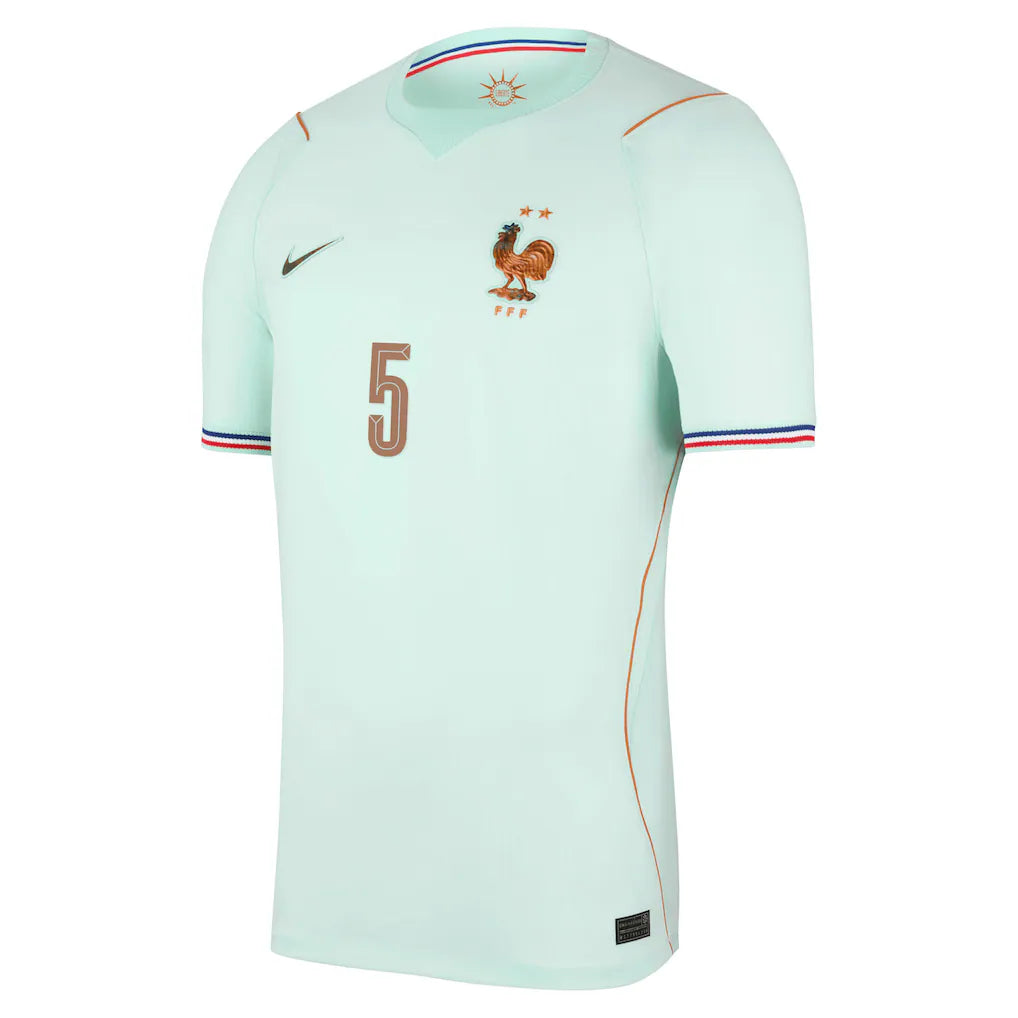 Jules Koundé France National Team Nike 2026 Away Stadium Replica Jersey - Green