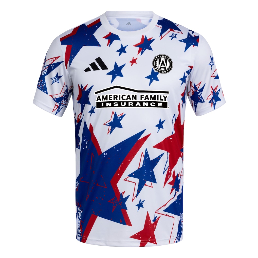 Atlanta United FC adidas 2026 Americana Pre-Match Jersey - White