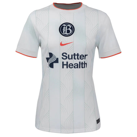 Bay FC Nike Women's 2025 Secondary Stadium Replica Jersey - White