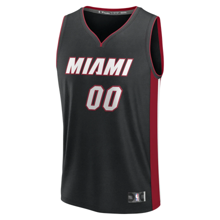 Miami Heat Fanatics Fast Break Custom Jersey - Icon Edition - Black