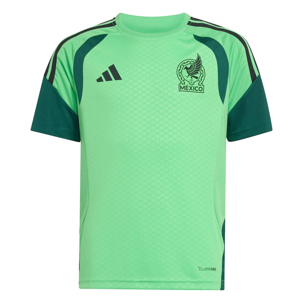 Mexico National Team adidas Youth 2026 Home Tiro Training Jersey - Green