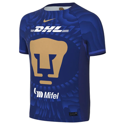 Pumas Nike Youth 2025/26 Away Replica Jersey - Royal