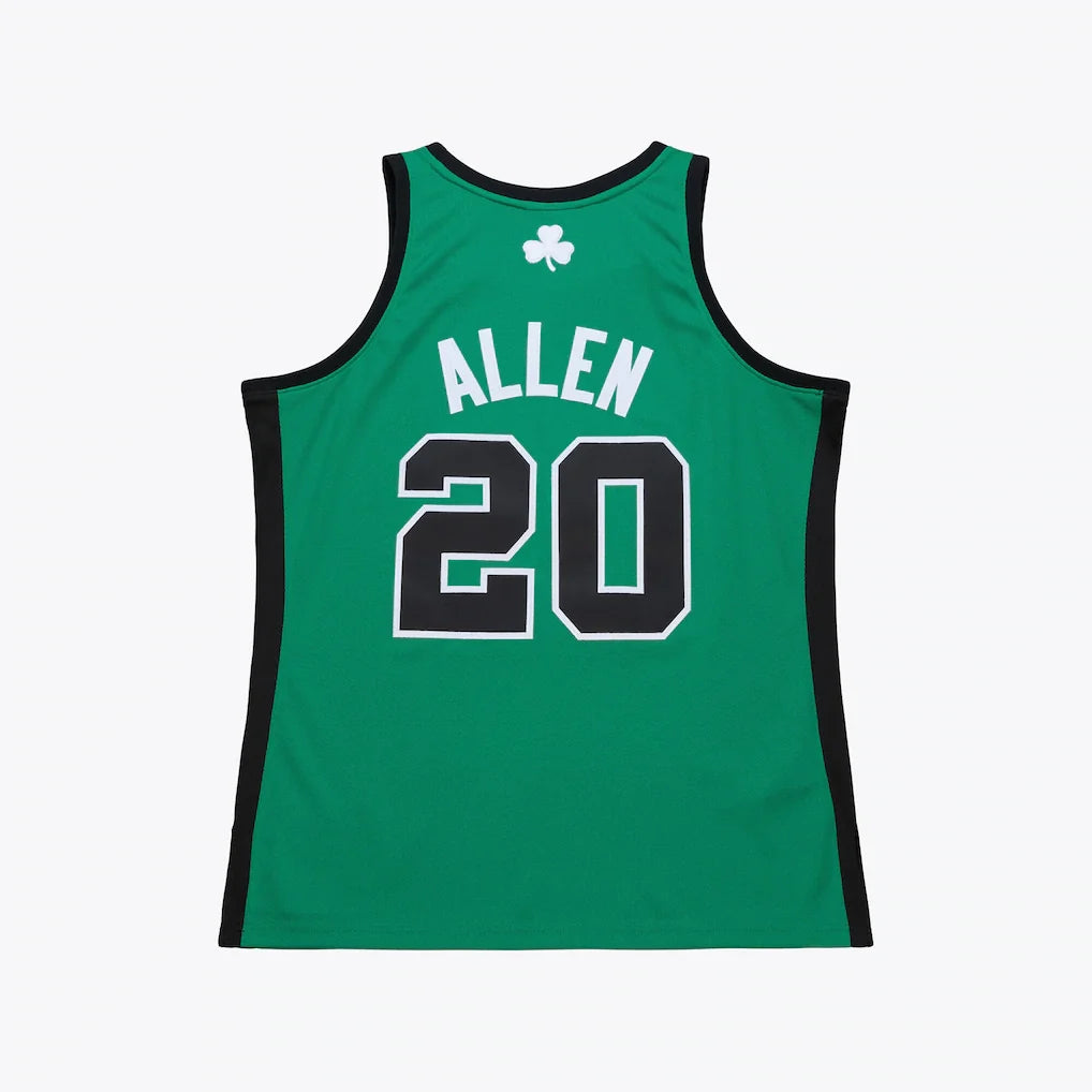 Ray Allen Boston Celtics Mitchell & Ness 2007-08 Hardwood Classics Authentic Jersey - Kelly Green