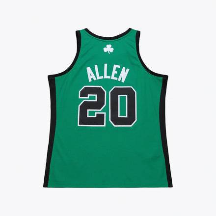 Ray Allen Boston Celtics Mitchell & Ness 2007-08 Hardwood Classics Authentic Jersey - Kelly Green