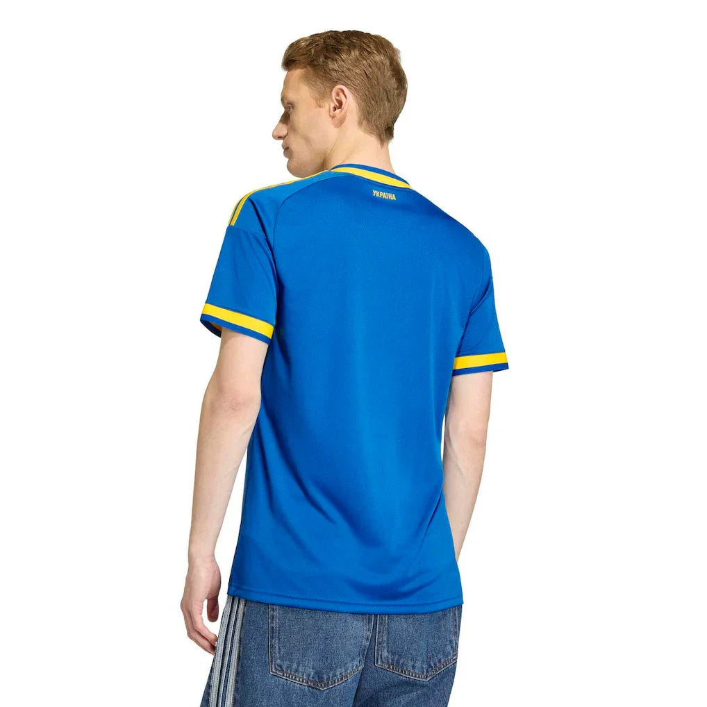 Ukraine National Team adidas 2026 Away Replica Jersey - Blue