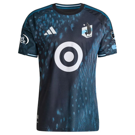Minnesota United FC adidas 2026 The Decade Kit On-Field Authentic Patch Custom Jersey - Black