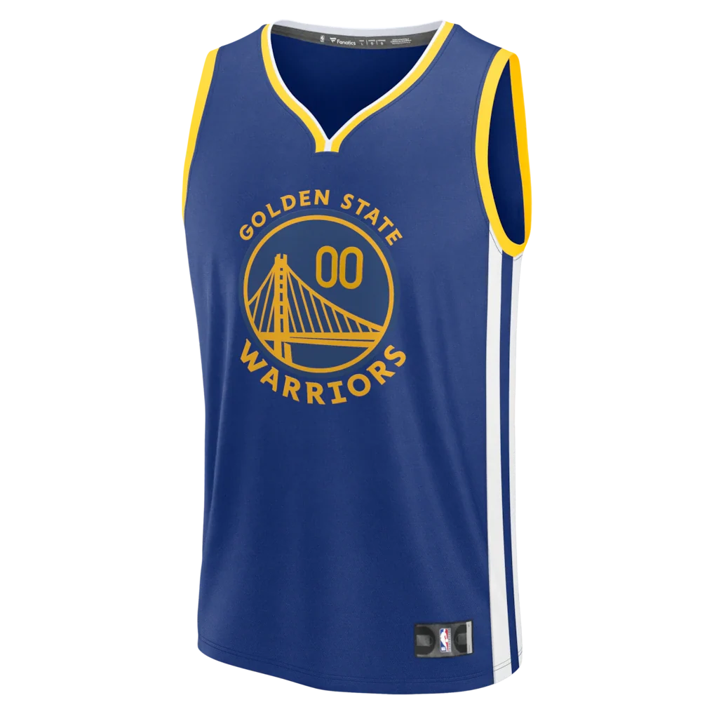 Golden State Warriors Fanatics Fast Break Custom Jersey - Icon Edition - Royal