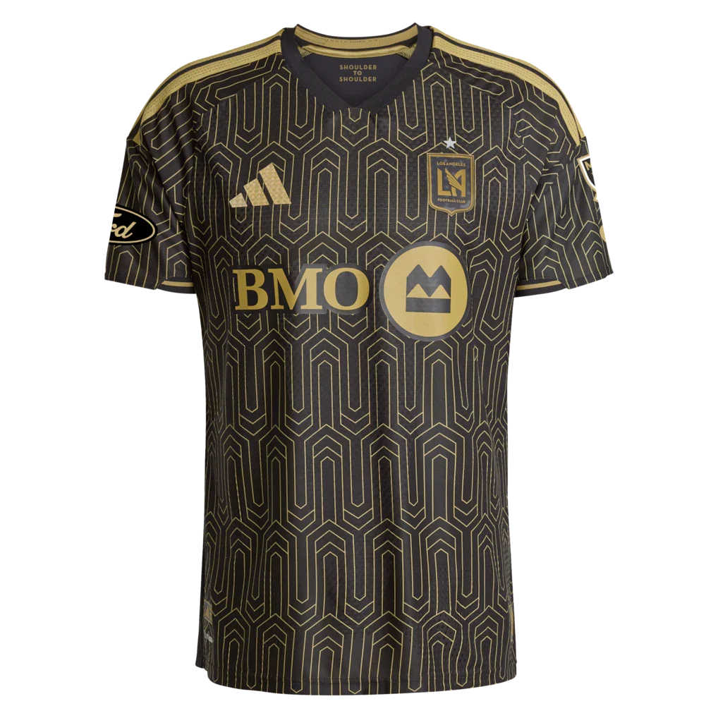 LAFC adidas 2026 2026 Primary Kit On-Field Authentic Patch Jersey - Black