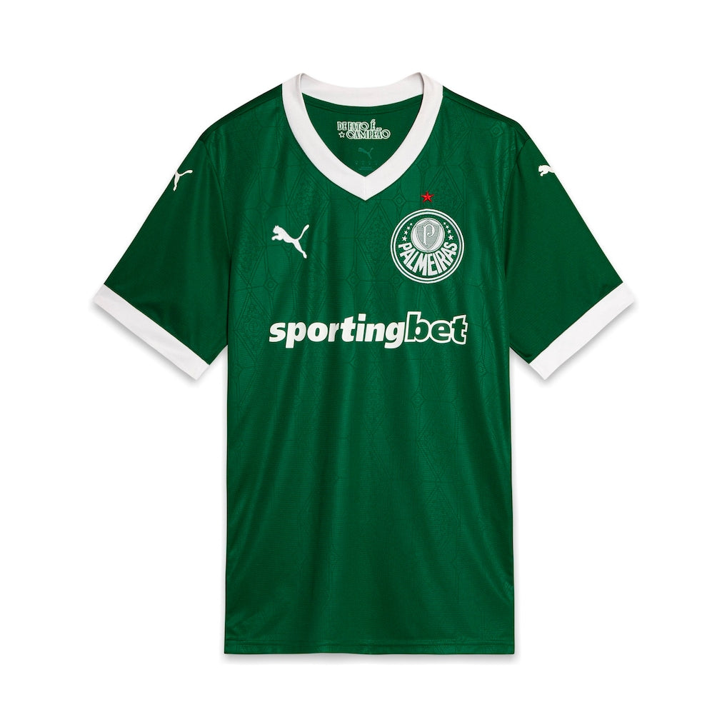 SE Palmeiras Puma 2025/26 Home Replica Jersey - Green