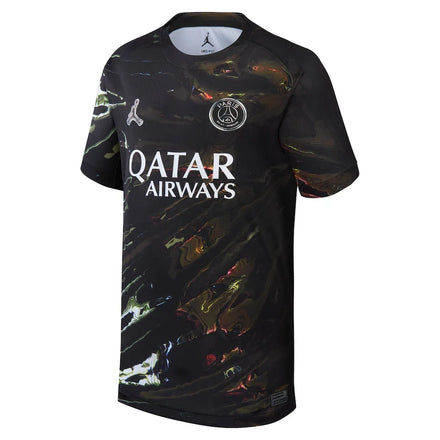 Paris Saint-Germain Jordan Brand Youth 2025/26 Fifth Stadium Replica Jersey - Black