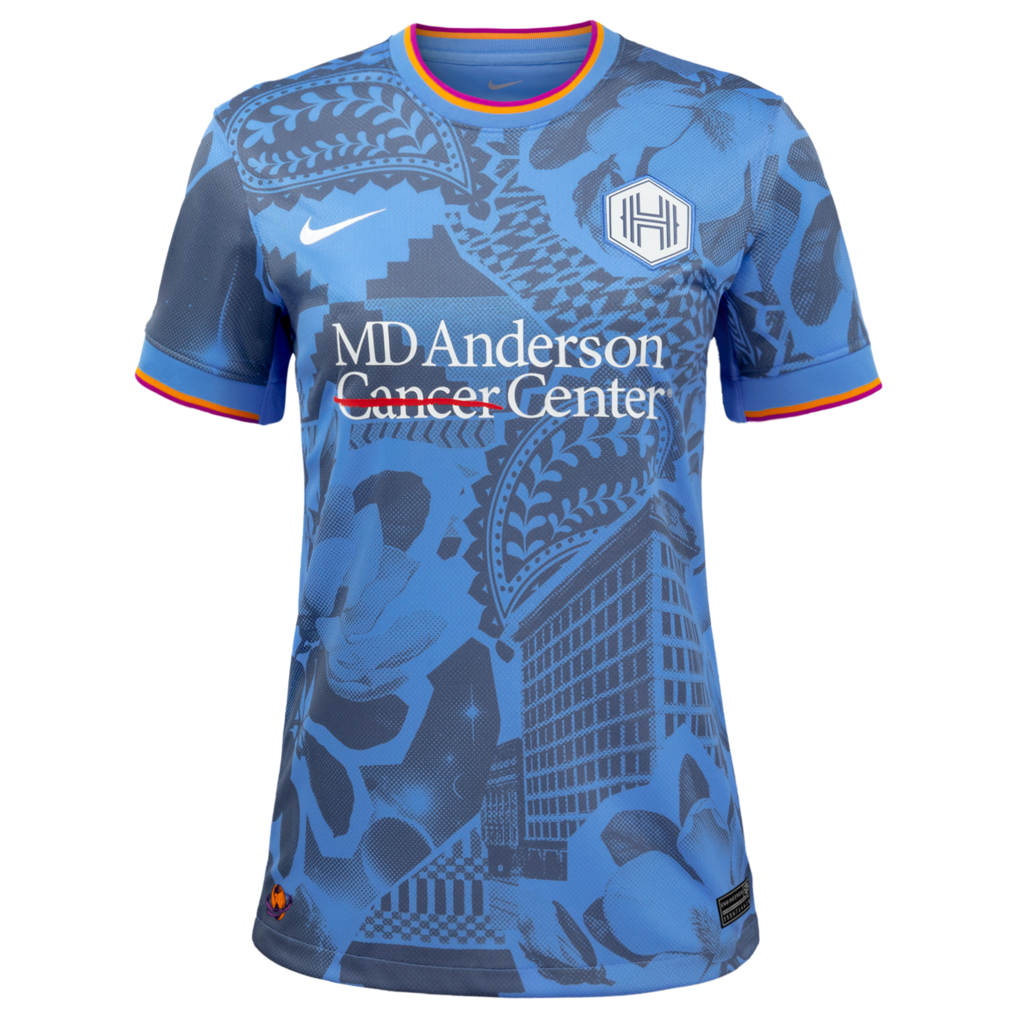 Houston Dash Nike Women's 2026 Third Stadium Replica Jersey - Blue