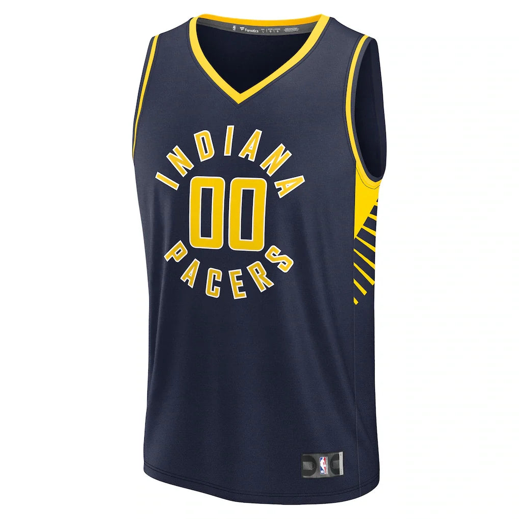 Indiana Pacers Fanatics Fast Break Custom Jersey - Icon Edition - Navy