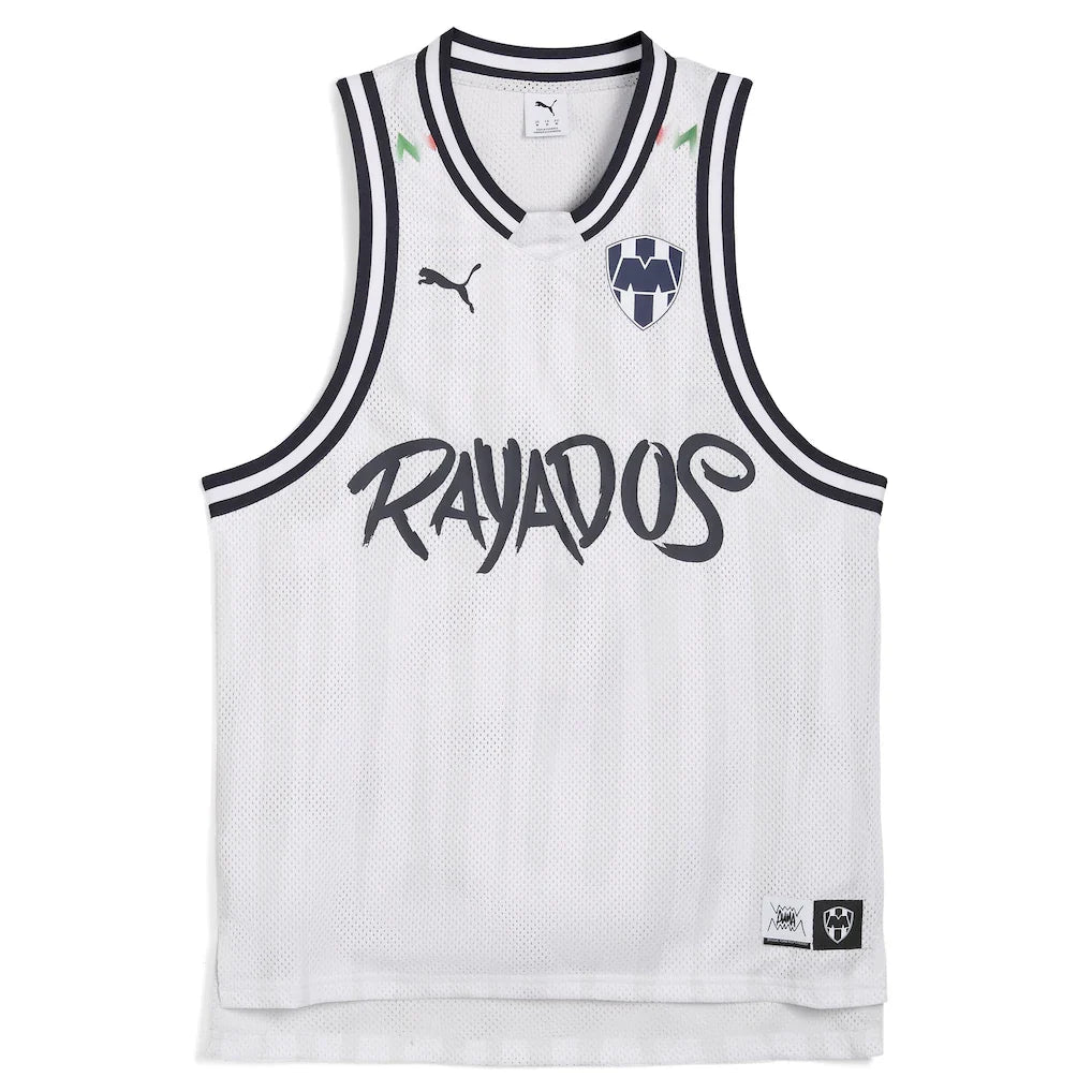 CF Monterrey Puma 2025 FIFA Club World Cup dryCELL Basketball Jersey - Gray