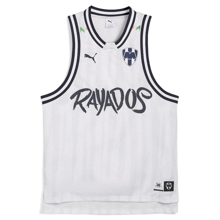 CF Monterrey Puma 2025 FIFA Club World Cup dryCELL Basketball Jersey - Gray