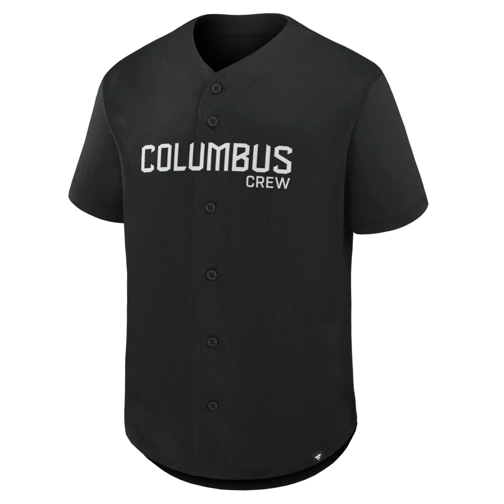 Columbus Crew Fanatics Maximum Intensity Button-Up Jersey  - Black
