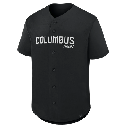 Columbus Crew Fanatics Maximum Intensity Button-Up Jersey  - Black