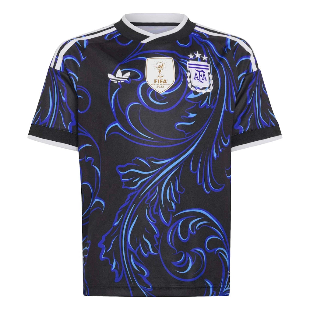 Argentina National Team adidas Youth 2026 Away Replica Jersey - Black
