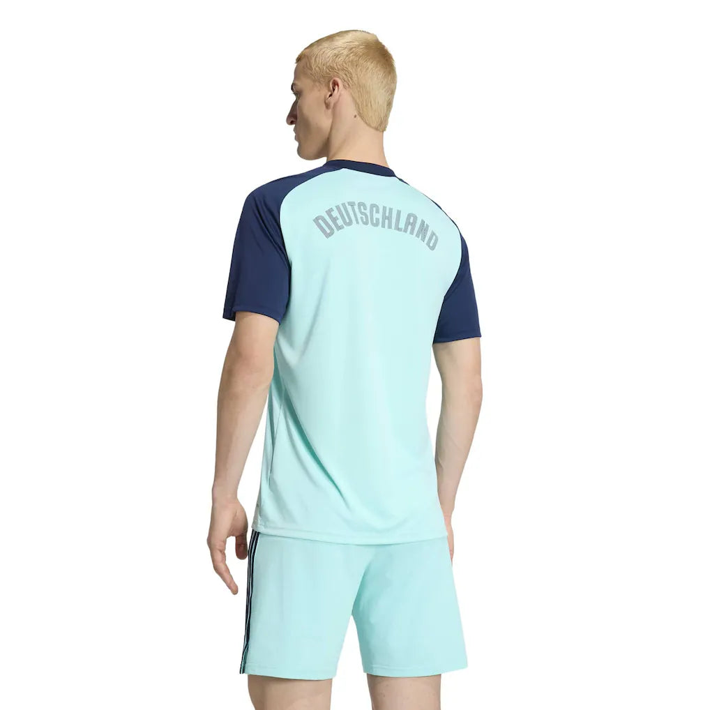 Germany National Team adidas 2026 Pre-Match Top - Turquoise