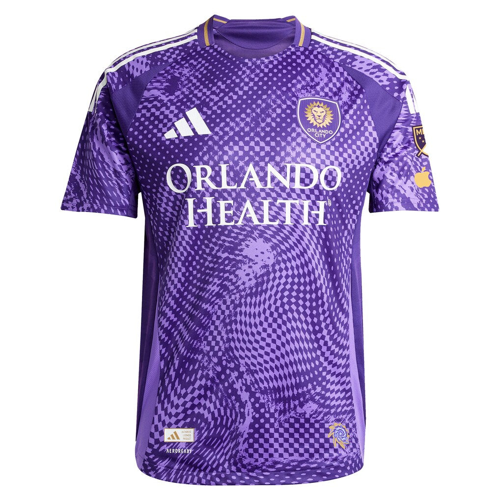 Marco Pašalić Orlando City SC adidas 2025 Perfect Storm On-Field Authentic Jersey – Purple