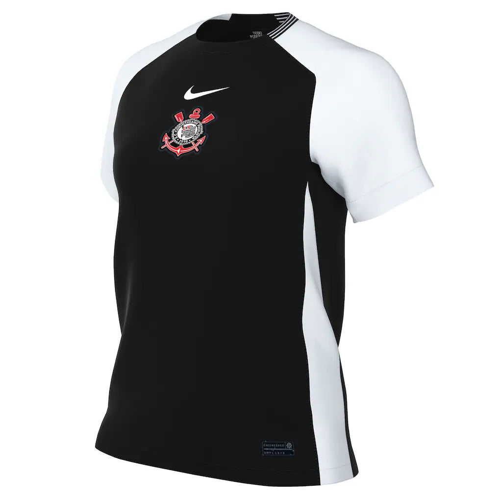 Corinthians Nike Women's 2025/26 Away Dri-Fit Replica Jersey - Black