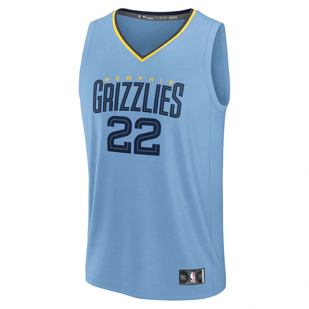 Desmond Bane Memphis Grizzlies Fanatics Fast Break Replica Player Jersey - Statement Edition - Light Blue