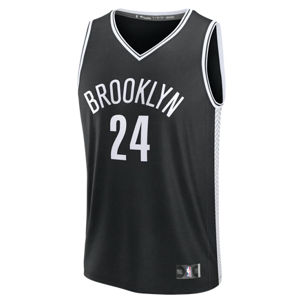 Cam Thomas Brooklyn Nets Fanatics Fast Break Replica Jersey - Black - Icon Edition