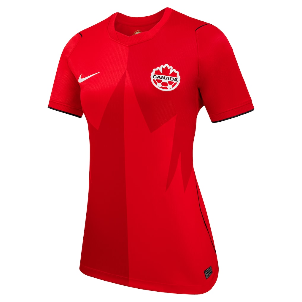 Canada Soccer Nike Women's 2026 Home Stadium Replica Jersey - Red