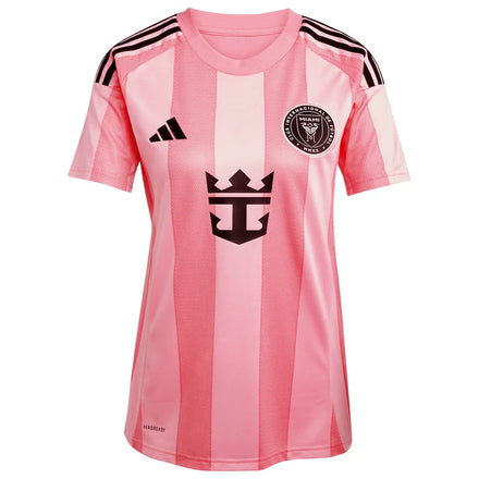 Rodrigo De Paul Inter Miami CF adidas Women's 2025 Euforia Replica Player Jersey - Light Pink