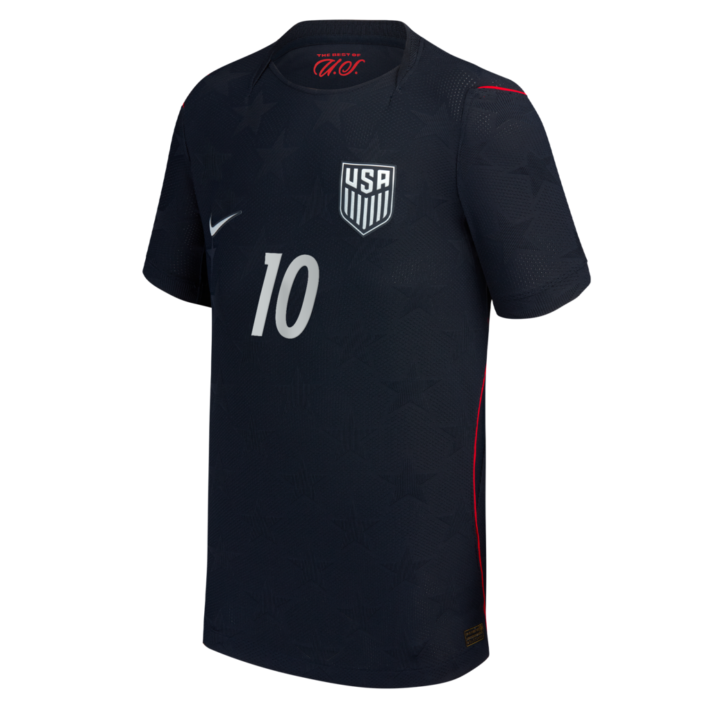 Christian Pulisic USMNT Nike Youth 2026 Away Match Authentic Jersey - Blue