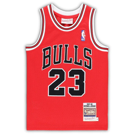 Michael Jordan Chicago Bulls Mitchell & Ness Preschool 1997/98 Hardwood Classics Authentic Jersey - Red