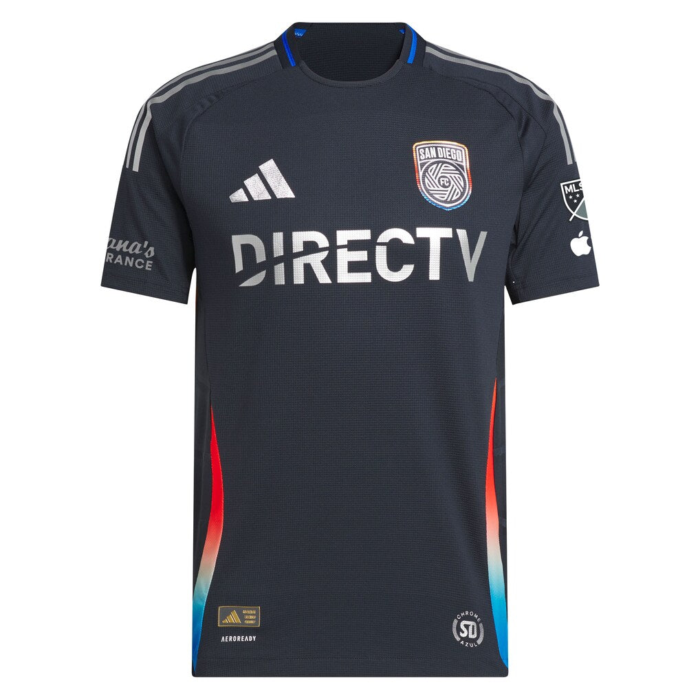 Anibal Godoy San Diego FC adidas 2025 State of Flow On-Field Authentic Jersey - Navy