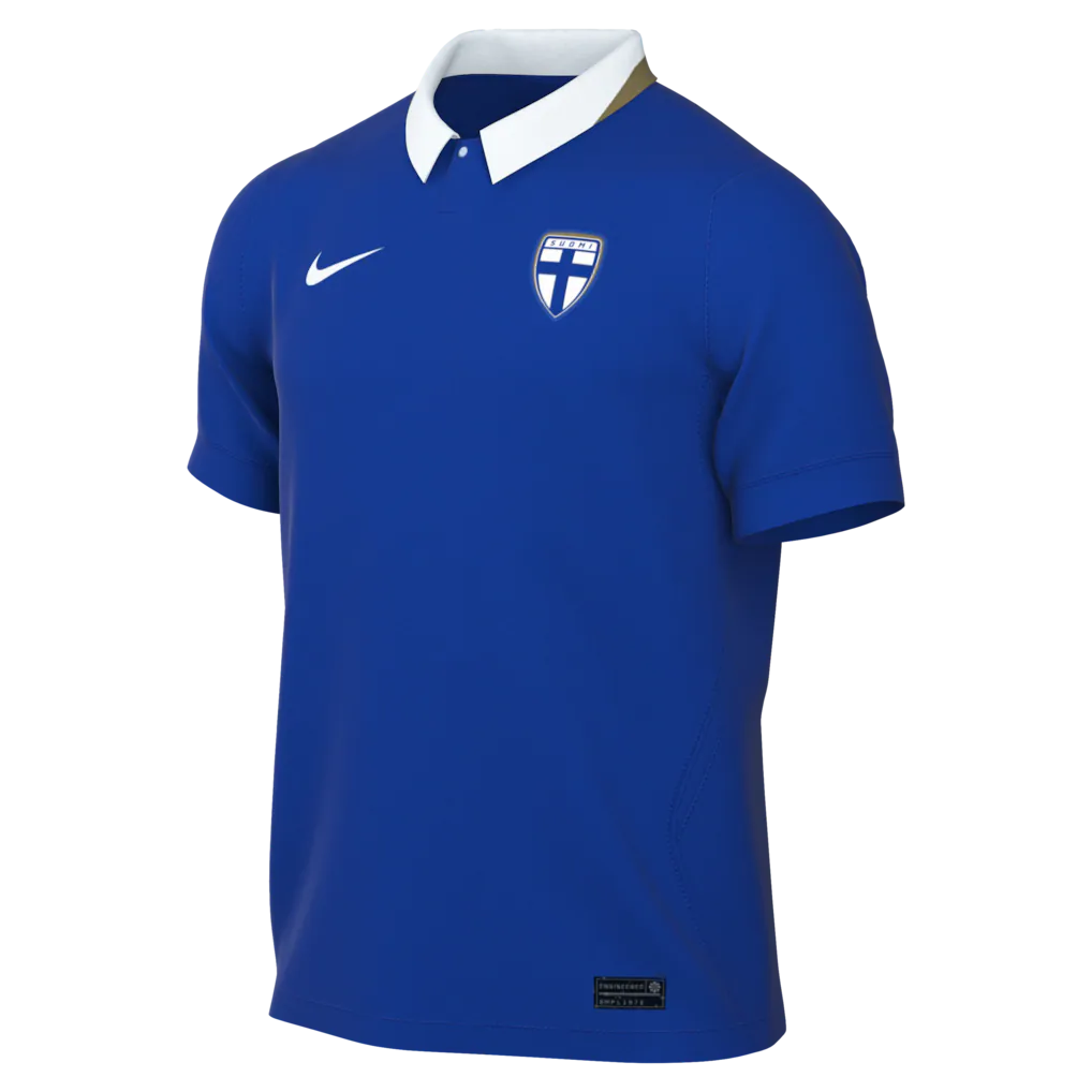 Finland National Team Nike 2026 Away Stadium Replica Jersey - Blue