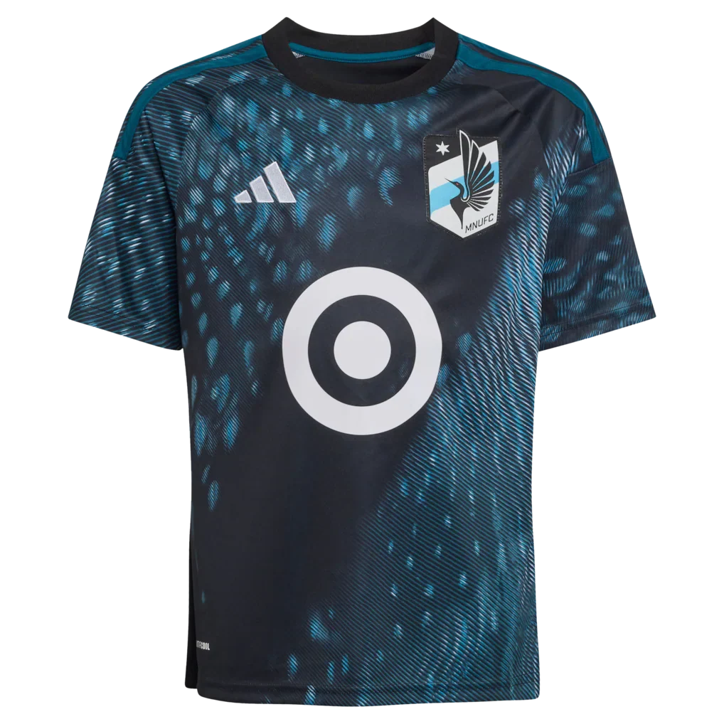 Bongokuhle Hlongwane Minnesota United FC adidas Youth 2026 The Decade Kit Replica Jersey - Black