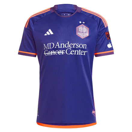 Amine Bassi Houston Dynamo FC adidas 2024 Still Holdin' Authentic Player Jersey – Purple