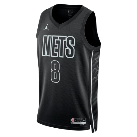 Egor Dëmin Brooklyn Nets Jordan Brand Unisex  Swingman Jersey - Statement Edition - Black