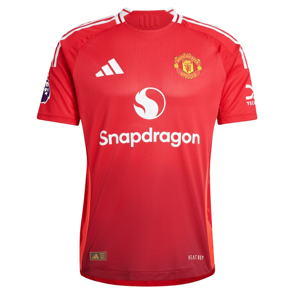 Rasmus Højlund Manchester United adidas 2024/25 Home Authentic Player Jersey - Red