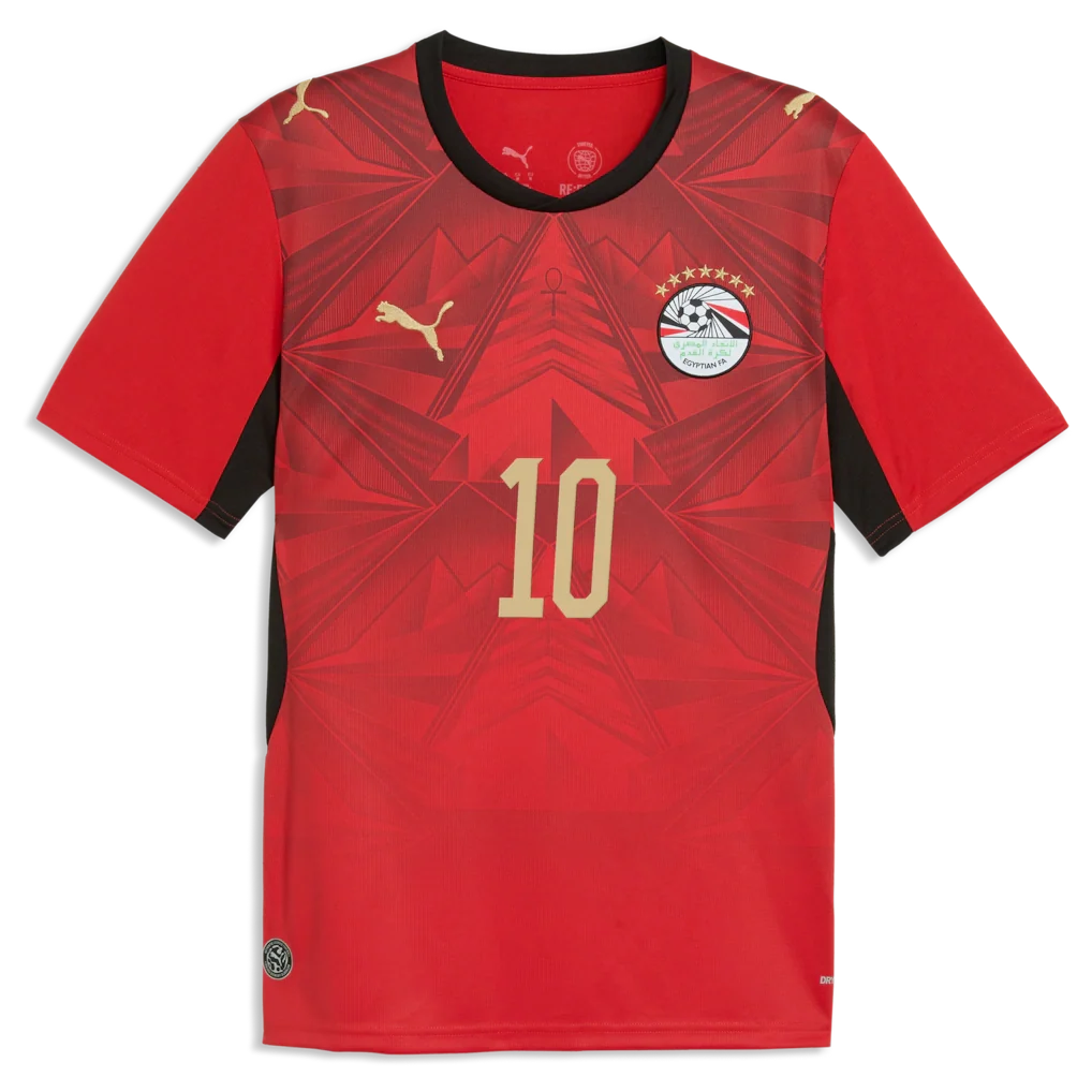 Mohamed Salah Egypt National Team Puma 2026 Home Replica Jersey - Red