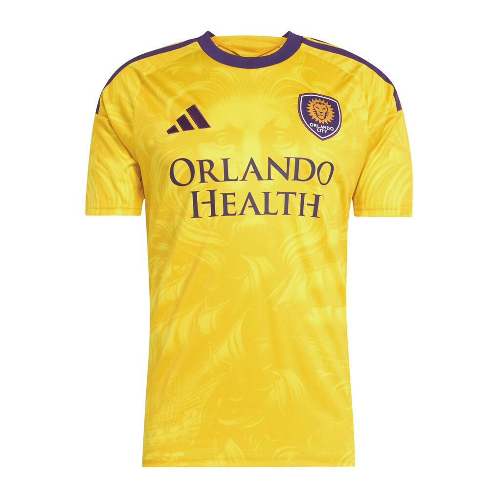Orlando City SC adidas 2026 2026 Sunken Treasure Kit Replica Custom Jersey - Yellow